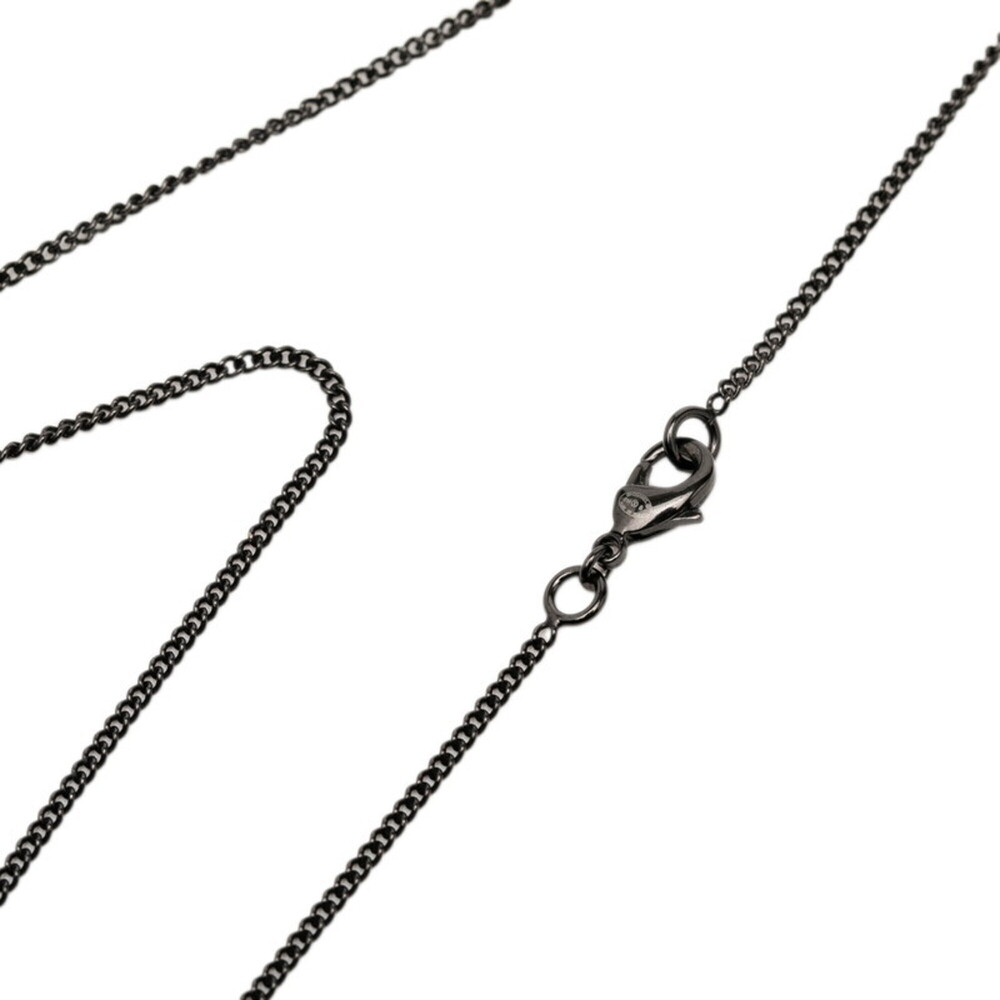 CHANEL Black Pearl Logo Necklace - Picture 4 of 6